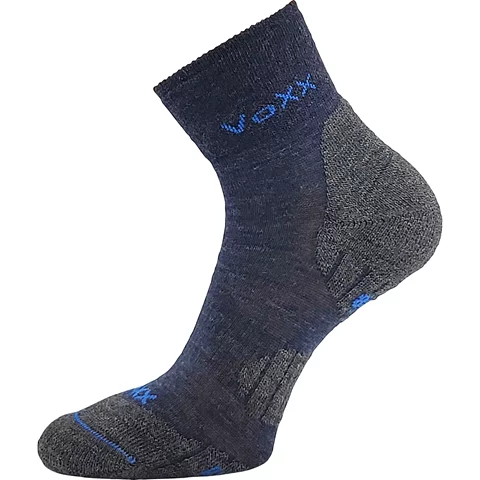 Dětské vlněné ponožky se stříbrem VoXX IRIZARIK II - tmavě modrá tmavě modrá 35-38 (23-25)