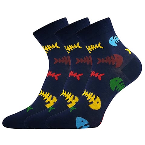 Společenské ponožky Lonka DORWIN ryby 43-46 (29-31)