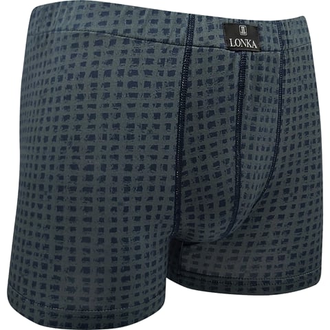 Boxerky pánské KEVIN bavlněné KOSTKY 017