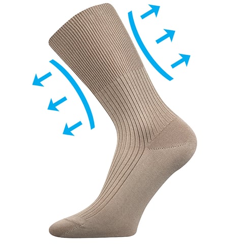 Zdravotní ponožky ZDRAVAN béžová 35-37 (23-24)