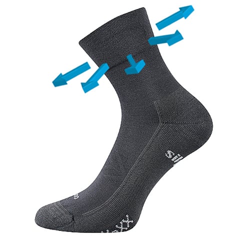 Sportovní ponožky VoXX ESENCIS tmavě šedá 39-42 (26-28)