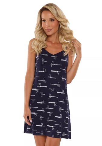 Dámská noční košile Cat Love 659 DE LAFENSE