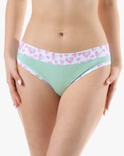 Dámské bokové kalhotky se širokým bokem GINA 16184P