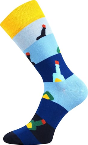 Společenské ponožky Lonka TWIDOR lahve 39-42 (26-28)