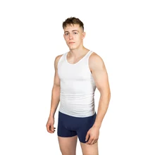 Pánský nátělník VoXX BAMBOO SEAMLESS 020 bílá