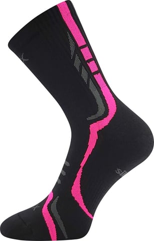 Ponožky VoXX THORX černá / růžová 35-38 (23-25)