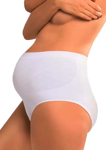 Dámské těhotenské kalhotky HI00180 BRUBECK bílá S