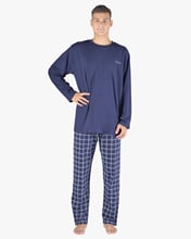 Pánské pyžamo dlouhé GINO 79149P
