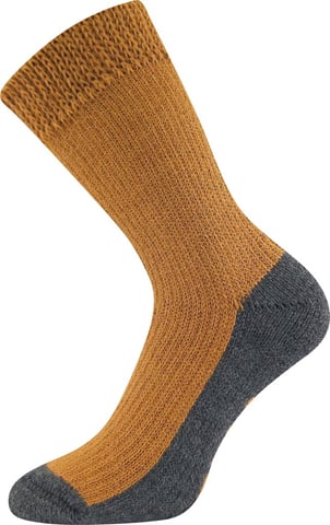 Spací ponožky hnědá 43-46 (29-31)