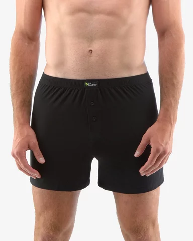 Pánské volné trenky GINO 75194P černá XL/XXL