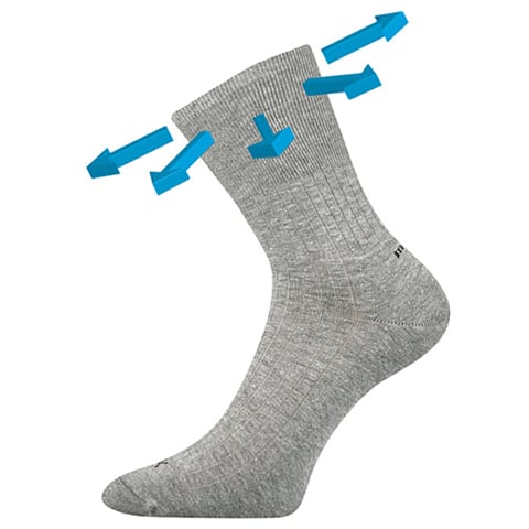Zdravotní ponožky CORSA Medicine VoXX šedá melé 35-38 (23-25)