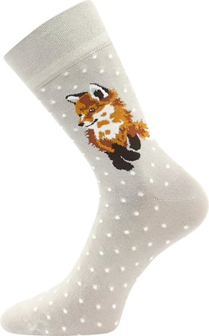 Dámské ponožky LONKA FOXANA lišky 39-42 (26-28)