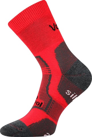 Nejteplejší termo ponožky VoXX GRANIT červená 43-46 (29-31)
