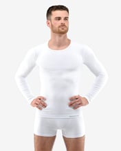 Pánské tričko s dlouhým rukávem eco BAMBOO GINO 58007P