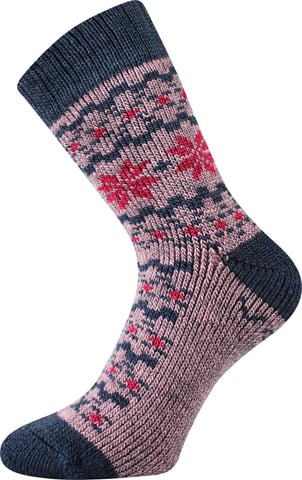 Ponožky VoXX TRONDELAG starorůžová 39-42 (26-28)