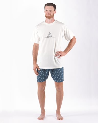 Pánské pyžamo krátké GINO 79172P