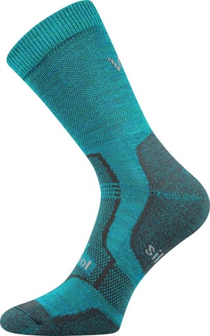 Nejteplejší termo ponožky VoXX GRANIT modro-zelená 35-38 (23-25)