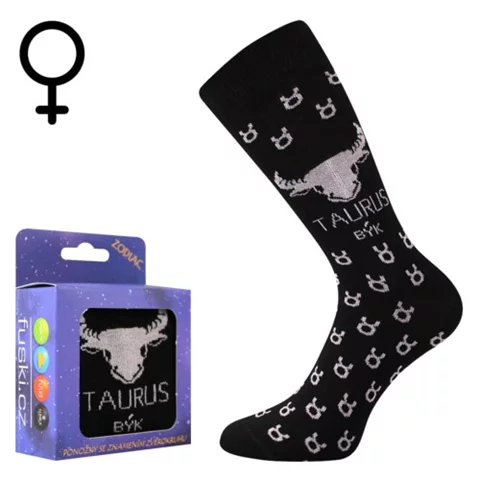 Ponožky se znamením - ZODIAC BÝK dámské