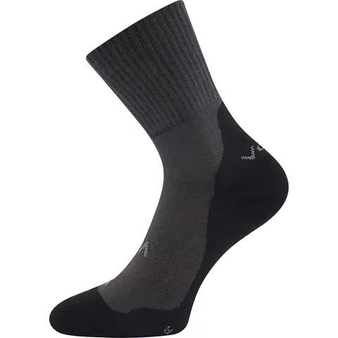 Ponožky VoXX BAREFOOTAN FROTÉ tmavě šedá