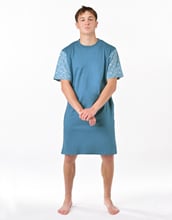 Pánská noční košile krátký rukáv GINO 79202P