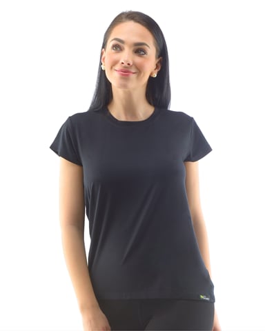 Dámské tričko s krátkým rukávem GINA 18045P