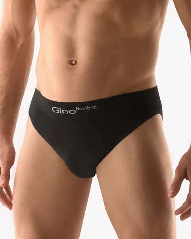 Pánské slipy s úzkým bokem GINO 50003P černá XL/XXL
