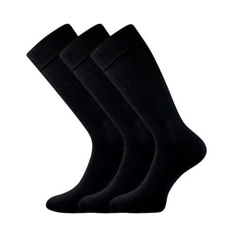 Společenské ponožky DIPLOMAT černá 43-46 (29-31)