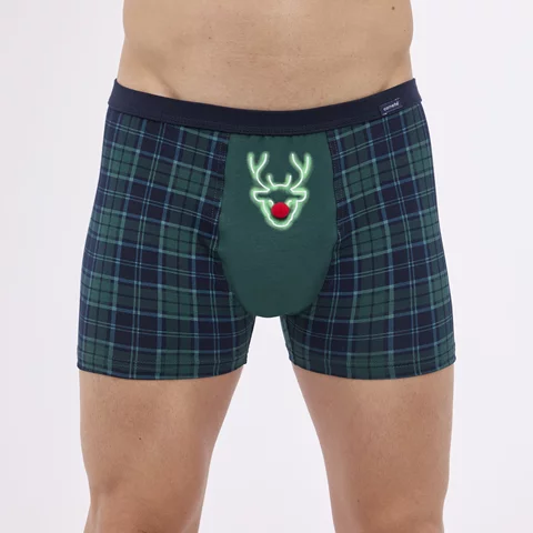 Vánoční boxerky Cornette Red Nose
