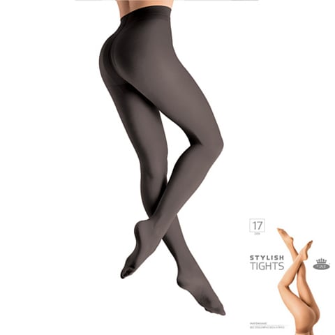 Dámské punčocháče STYLISH tights 17 DEN nero S/158-164/100