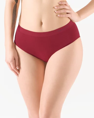 Dámské kalhotky klasické GINA Bamboo 01001P brandy XL/XXL