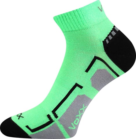 Ponožky VoXX FLASHIK neon zelená 20-24 (14-16)