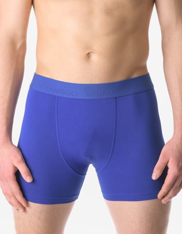 Pánské boxerky s delší nohavičkou GINO 74160P modrá