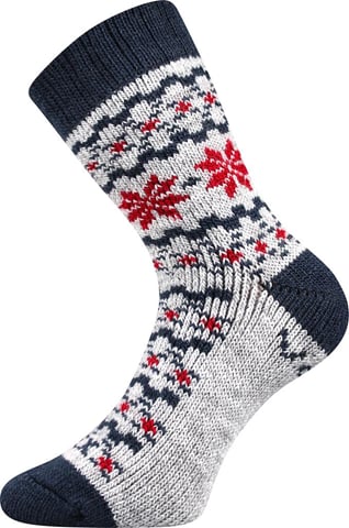 Ponožky VoXX TRONDELAG světle šedá melé 43-46 (29-31)