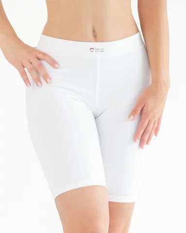 Dámské legíny GINA kratší 93019P bílá XL