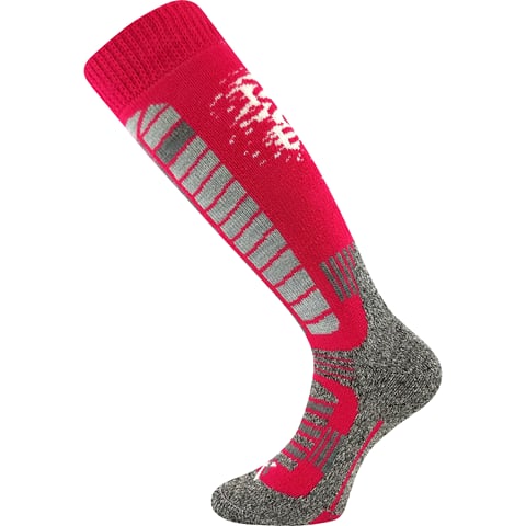 Termo podkolenky VoXX CARVING magenta