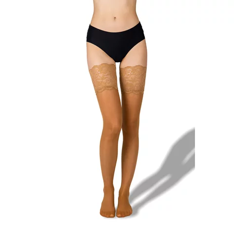 Dámské samodržící punčochy PASSION hold-ups 20 opal