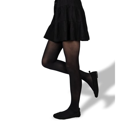Dívčí punčochové kalhoty GIRL MICRO TIGHTS 50 DEN nero