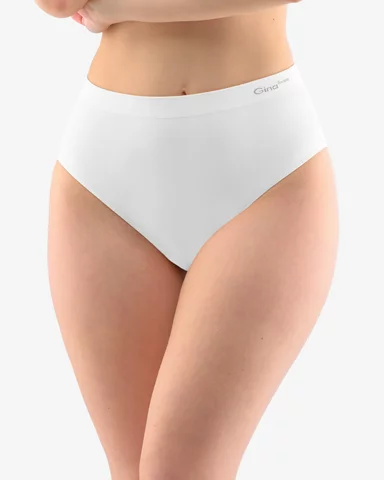 Dámské kalhotky klasické GINA Bamboo 01001P bílá XL/XXL