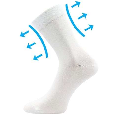 Ponožky Lonka DRMEDIK bílá 39-42 (26-28)
