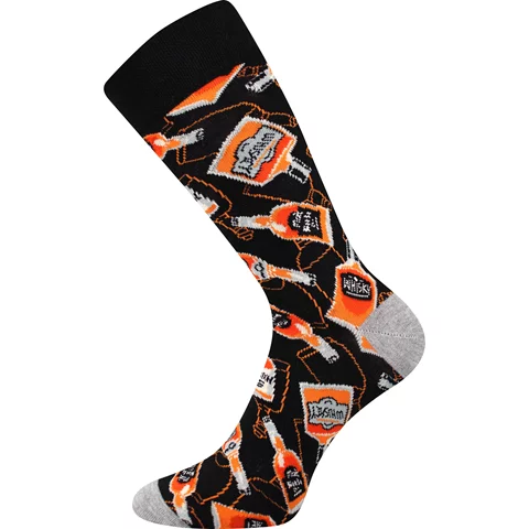 Trendy společenské ponožky DEPATÉ Sólo kořalka