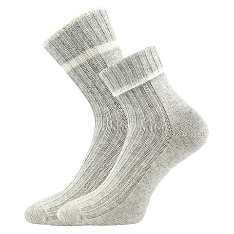 Dámské ponožky VoXX CIVETTA světle šedá melé 35-38 (23-25)
