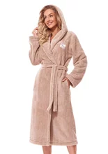 Dámský župan Mag beige L&L