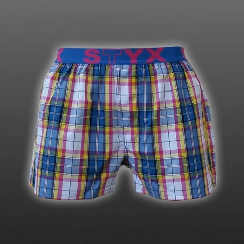 Pánské trenky STYX SPORT - B613 kostka