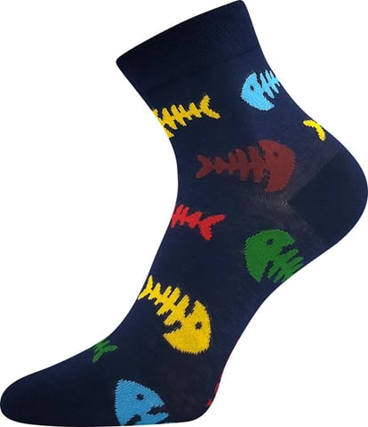 Společenské ponožky Lonka DORWIN ryby 39-42 (26-28)