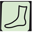 klasická výška - ponožky sahají cca do 1/2 lýtek
