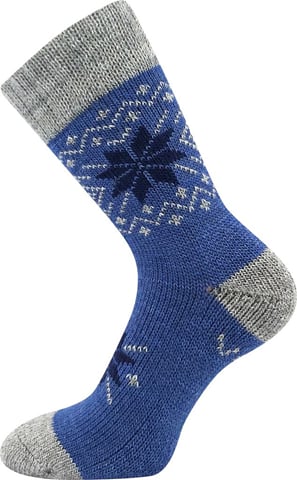 Nejteplejší ponožky VoXX ALTA norský vzor 43-46 (29-31)
