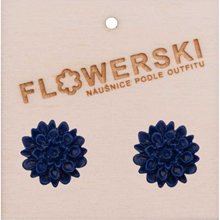 Náušnice - FLOWERSKI BLUEBERRY