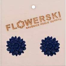 Náušnice - FLOWERSKI BLUEBERRY