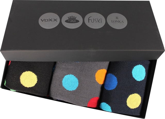 Dárková krabička ponožek WEBOX 009