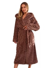 Dámský župan Geo long choco L&L